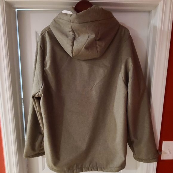 Champion C9 Men's Sherpa Hooded Softshell Jacket - Large, green - Picture 4 of 6